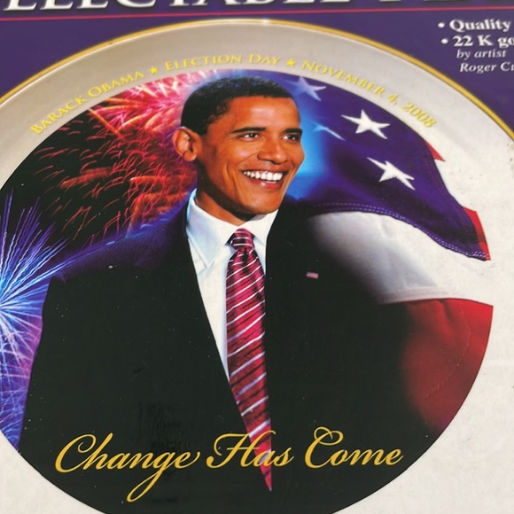 Barack Obama Plate - Picture 3 of 4